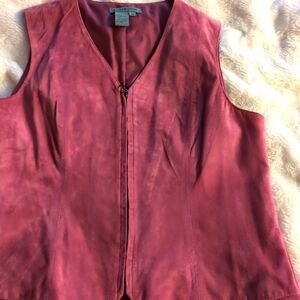 Vintage Co & Eddy Suede Vest and Skirt